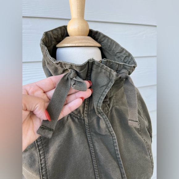 Abercrombie & Fitch military cropped jacket size XS - Picture 3 of 10